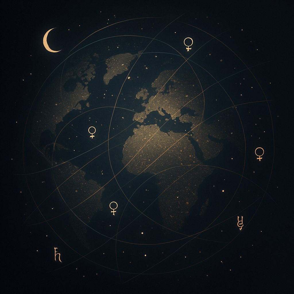 Venus Tarot Illustration - Mystic Readings and Astro Guidance